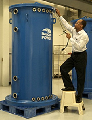 Beacon power flywheel